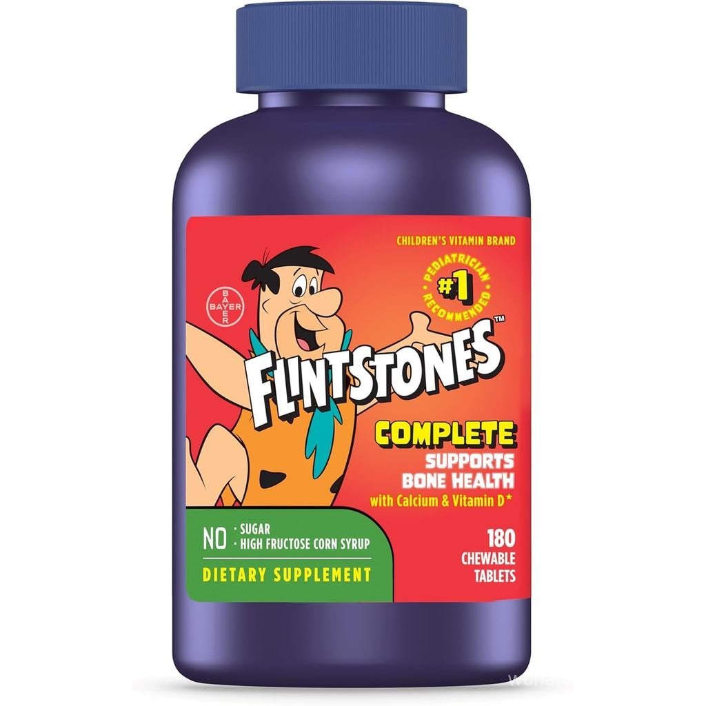 Flintstones Vitamins Chewable Kids Vitamins, Complete Multivitamin for Kids and Infant with Iron, Ca