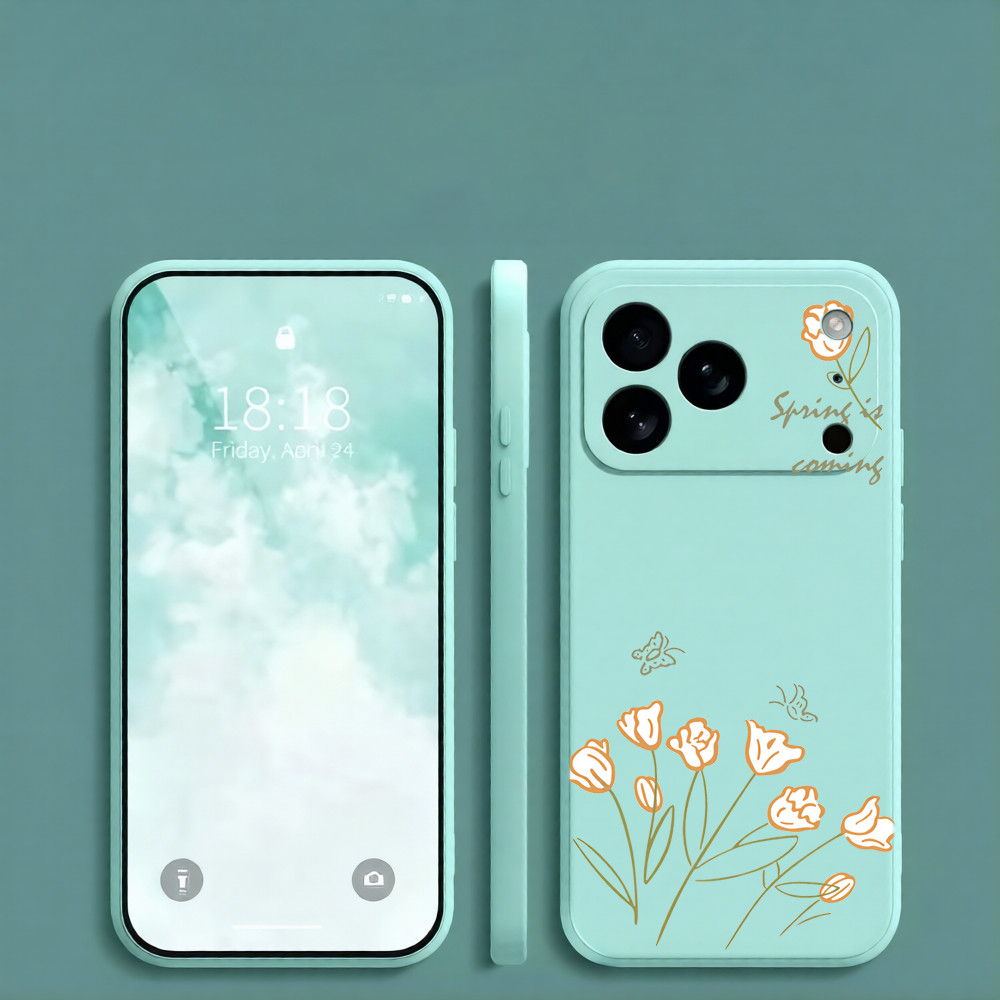 ขนาดเล็กสดมือวาดดอกไม้เคสโทรศัพท์เหมาะสําหรับOPPO Reno 16Pro 15Pro 15 14Pro 14 13Pro 13 11Pro 10Pro 