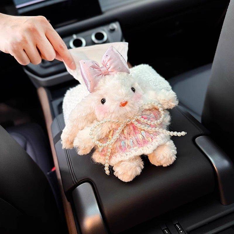 Car Interior Car Armrest Box Tissue Box Tissue Box Car Tissue Buggy Bag bzsM