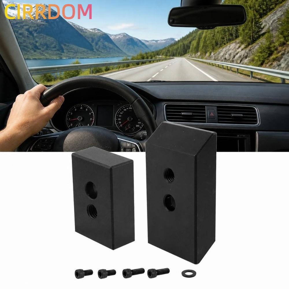 CIRRDOM ที่นั่งยกชุด, 3/4 นิ้วยกน้ําหนักเบาที่นั่ง Riser Spacer, 6061 อลูมิเนียมที่นั่ง Recline ชุดส