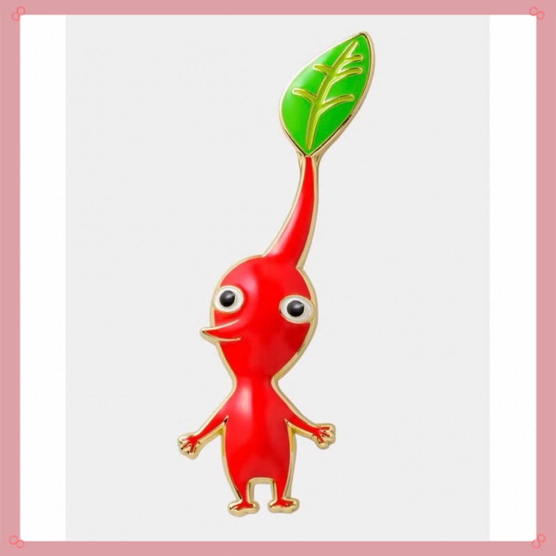 [มีในสต็อก] หมุด Nintendo Pikmin ของญี่ปุ่น เข็มกลัด จี้ Pikmin พิน Pikmin MTAI