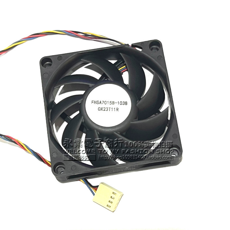 พัดลมคอม พัดลมคอม 120mm 7CM FHSA7015B-1038 (OX23T11R) 1730T12R เคสคอมพิวเตอร์ 4 สาย CPU 12V พัดลม