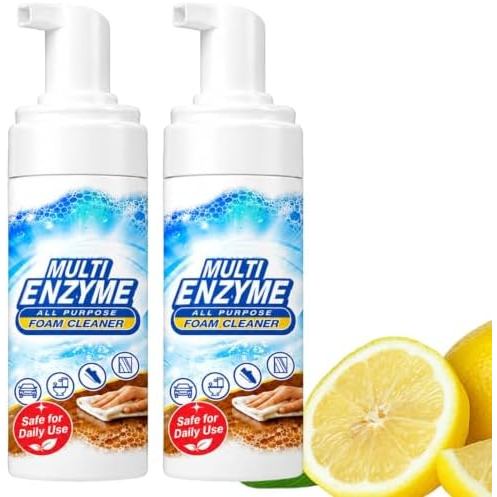Multi Enzyme Cleaner, Multi-Enzyme Cleaner,สเปรย์ทําความสะอาดหลายพื้นผิวสําหรับห้องครัว,เบาะ,รถและภา