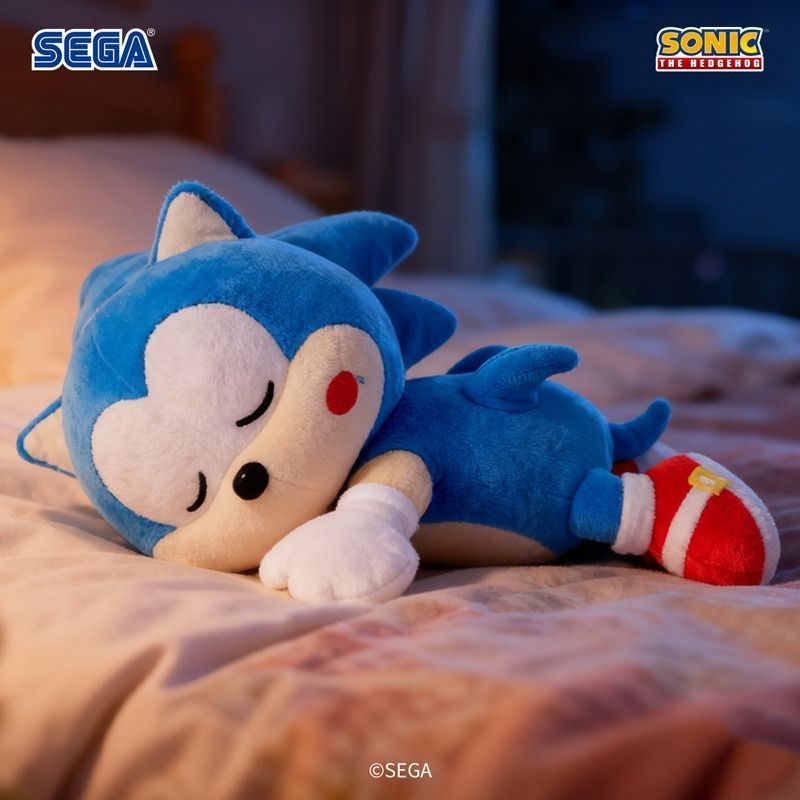 SEGA SEGA SONIC & FRIENDS SONIC SONIC & FRIENDS SONIC ตุ๊กตานอนตุ๊กตาเกม สินค้าญี่ปุ่น Valley