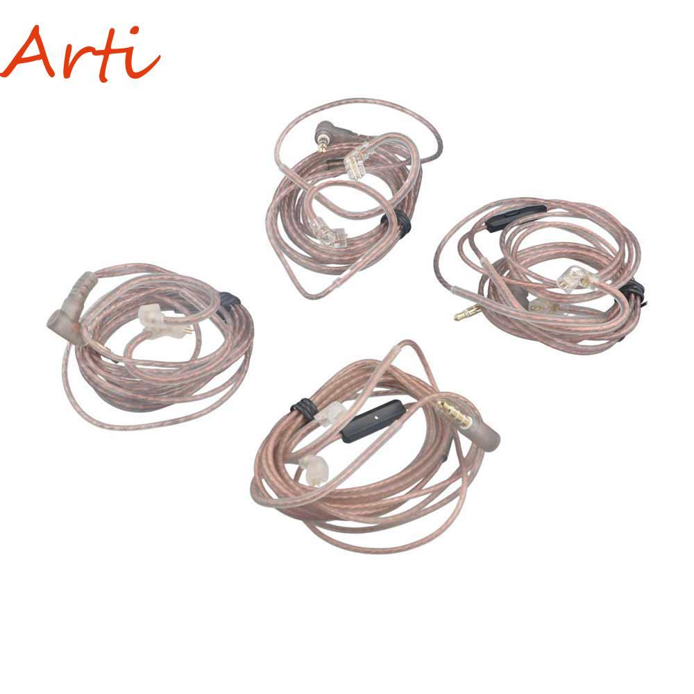 ARTI KZ หูฟังสําหรับ KZ ZEX 3.5 มม.2Pin สาย Twisted สายอัพเกรด High-Purity In Ear Cable