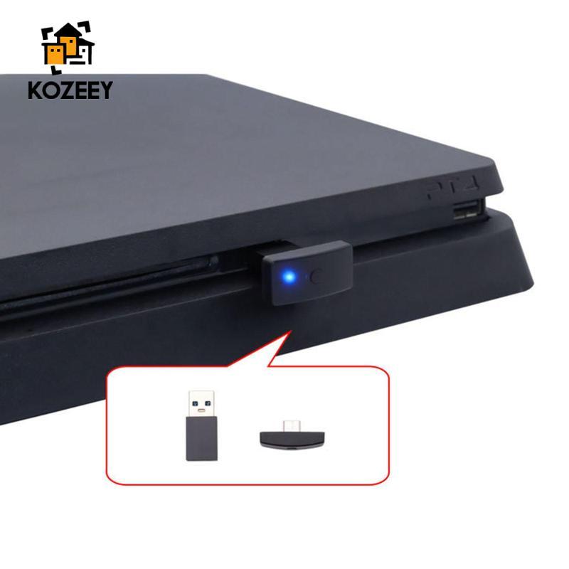 [KOZEEY] เกม USB Bluetooth 5.0 อะแดปเตอร์ Dongle เครื่องส่งสัญญาณเสียงไร้สายสําหรับ PC สําหรับ PS4/P