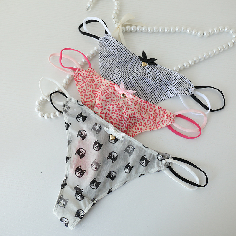 Aint Strawberry Cherry Low-Waisted Seamless ชุดชั้นในผู้หญิง