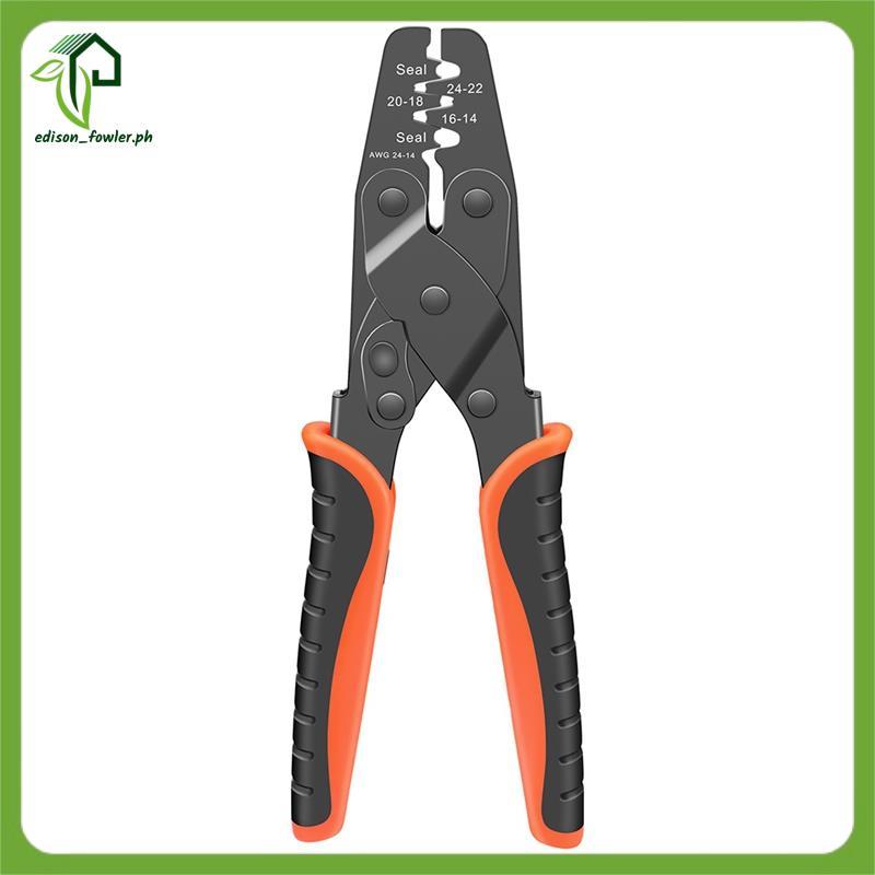 [edison_fowler.ph] คีมย้ําสายไฟสําหรับรถยนต์และขั้วต่อกันน้ํา