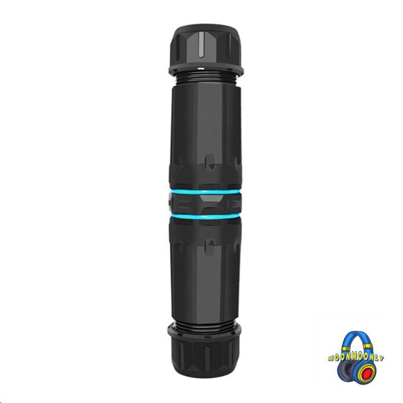 MOON RJ45 Ethernet Coupler CAT6 หญิงกับหญิงสายเคเบิลเข้าร่วมกับ M25 สกรูล็อคสําหรับกลางแจ้งสายต่อกล้