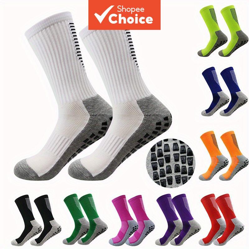 ถุงเท้าฟุตบอลกันลื่นสําหรับผู้ชาย 1 คู่ – CoolMax Nylon Moisture Wicking, EU Size 39-46