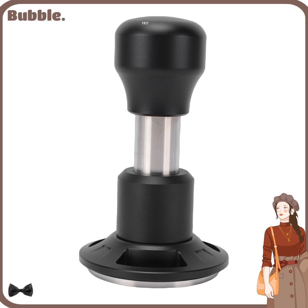 BUBBLE Espresso Tamper, เกลียวด้านล่างฤดูใบไม้ผลิโหลดกาแฟ Tamper, ที่ถูกต้อง Consistent Force Impact