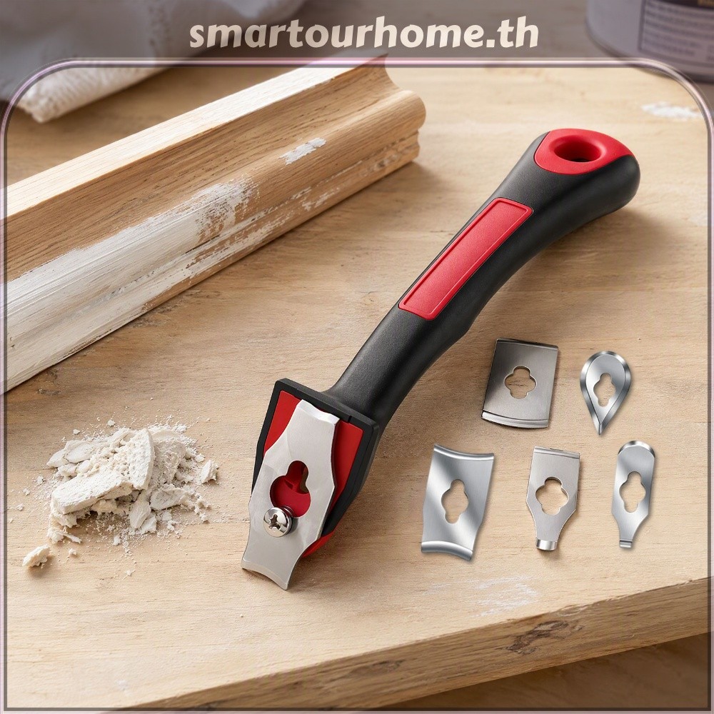 [smartourhome.th] เครื่องขูดไม้มัลติฟังก์ชั่น 6 ใบมีดคอนทัวร์