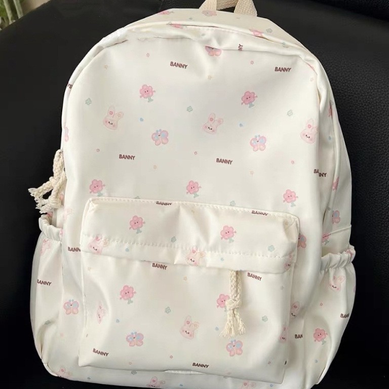 Small Fresh Schoolbag Junior High School Students 2026 Cute Girl Simple Backpack SB3W