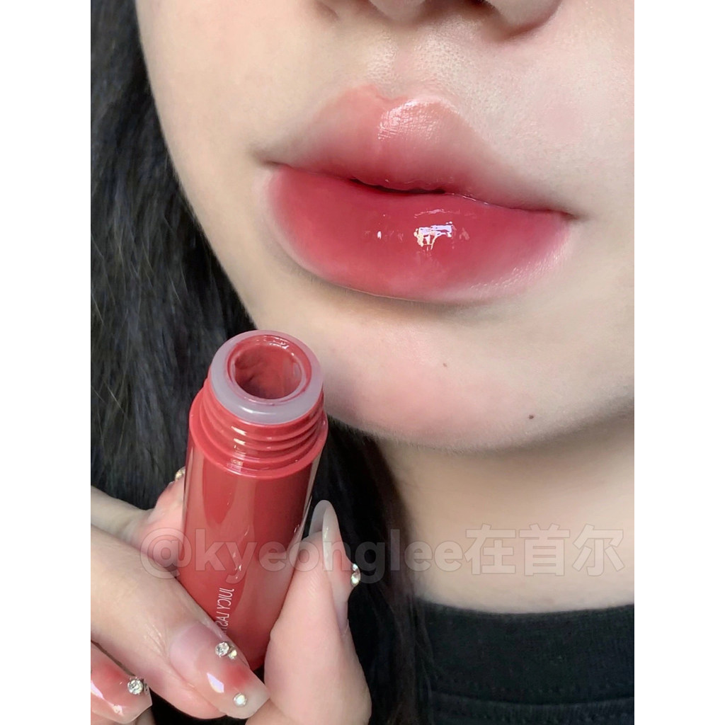 ลิปสติก ลิป ฮันนี่ ลิป ลิปกลอส Romand Mirror Lipstick Water Gloss ลิปกลอสน้ําผลไม้ไวท์เทนนิ่ง