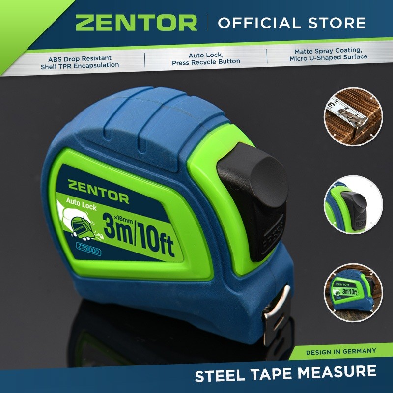 ZENTOR เทปวัดเหล็ก ล็อคอัตโนมัติ ZT5100X
