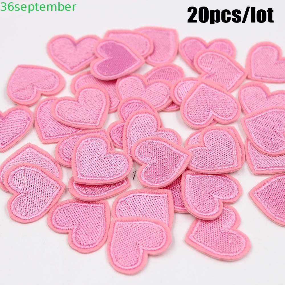 SPEPEMBER Appliques Iron On เย็บ On Love Heart เสื้อผ้าสติกเกอร์