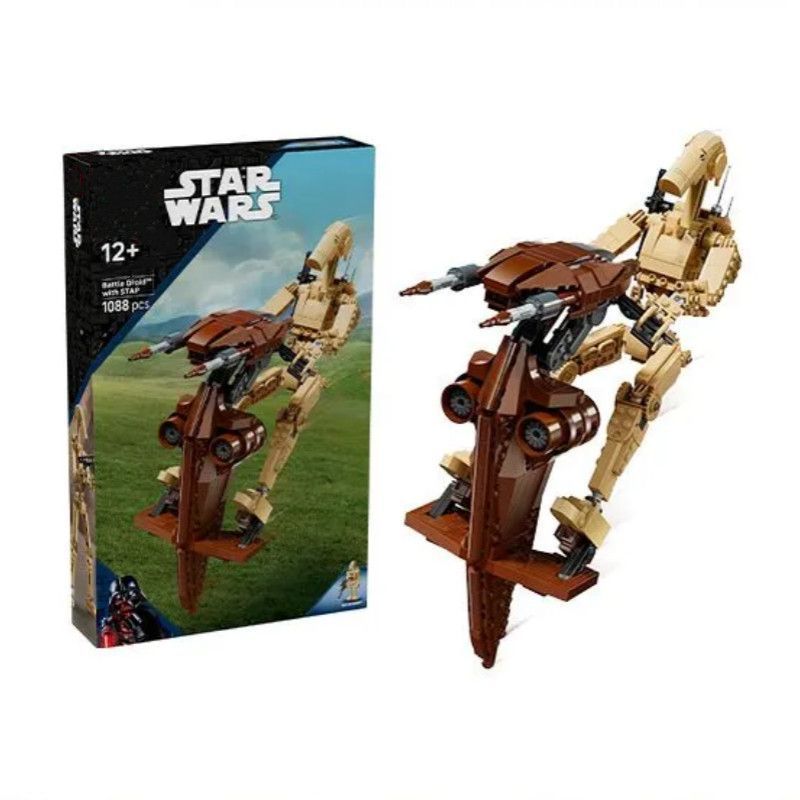 ใช้งานร่วมกับ STAR Wars 75428 พร้อม STAR Combat Robot Boy ประกอบของเล่นบล็อกตัวต่อ