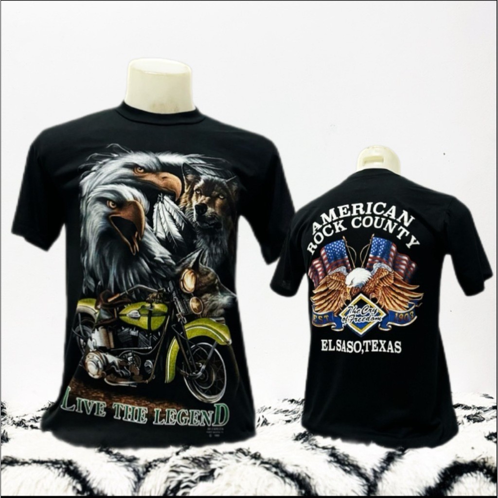 พร้อมส่ง เสื้อยืดผู้ชายวินเทจ ผ้า50/50 ใส่สบายสุดๆ ทรงโอเวอร์ไซส์ แฟชั่น t shirt ไซส์S-3XL