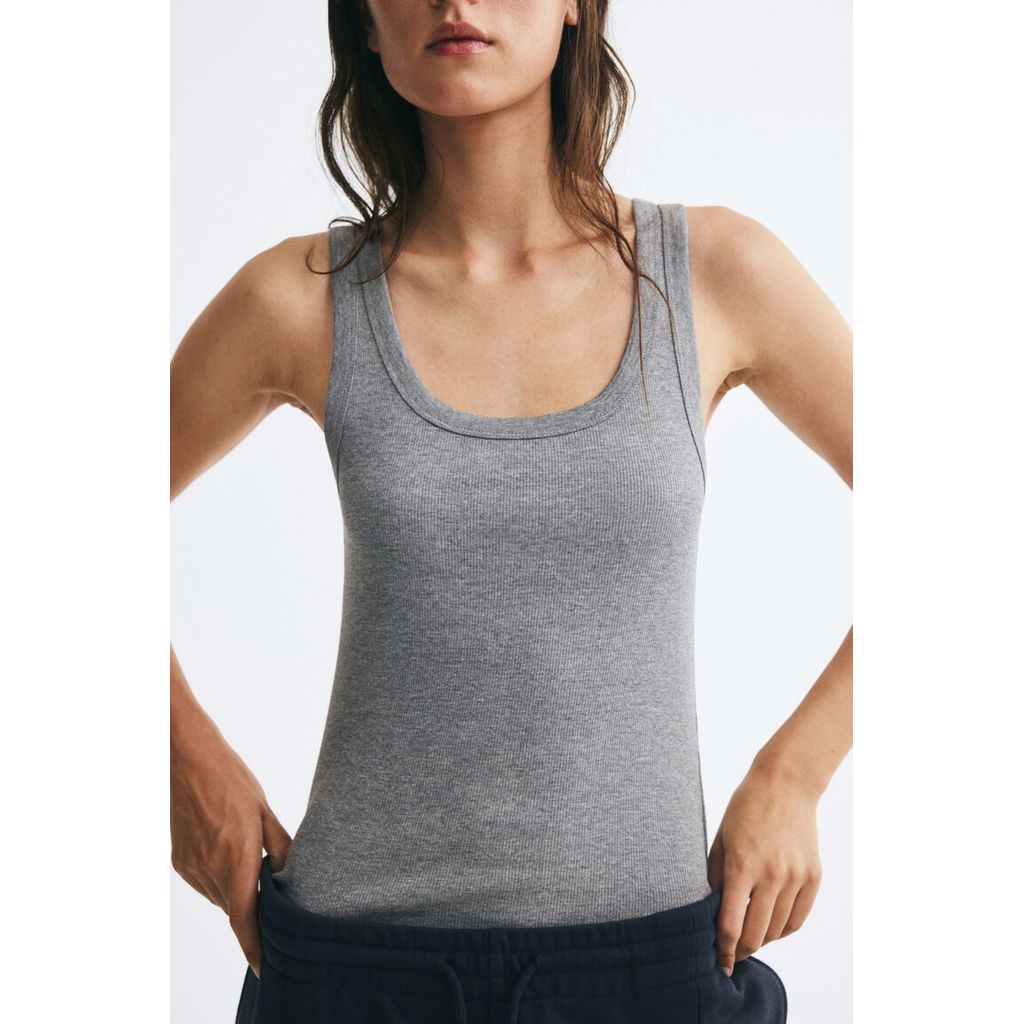 H&M فانيلة نسائية مضلعة — صورة 2
