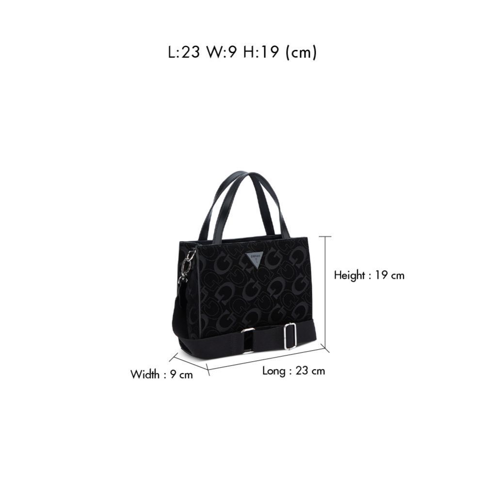GUESS حقيبة توت BREENA Mini — أسود — صورة 5