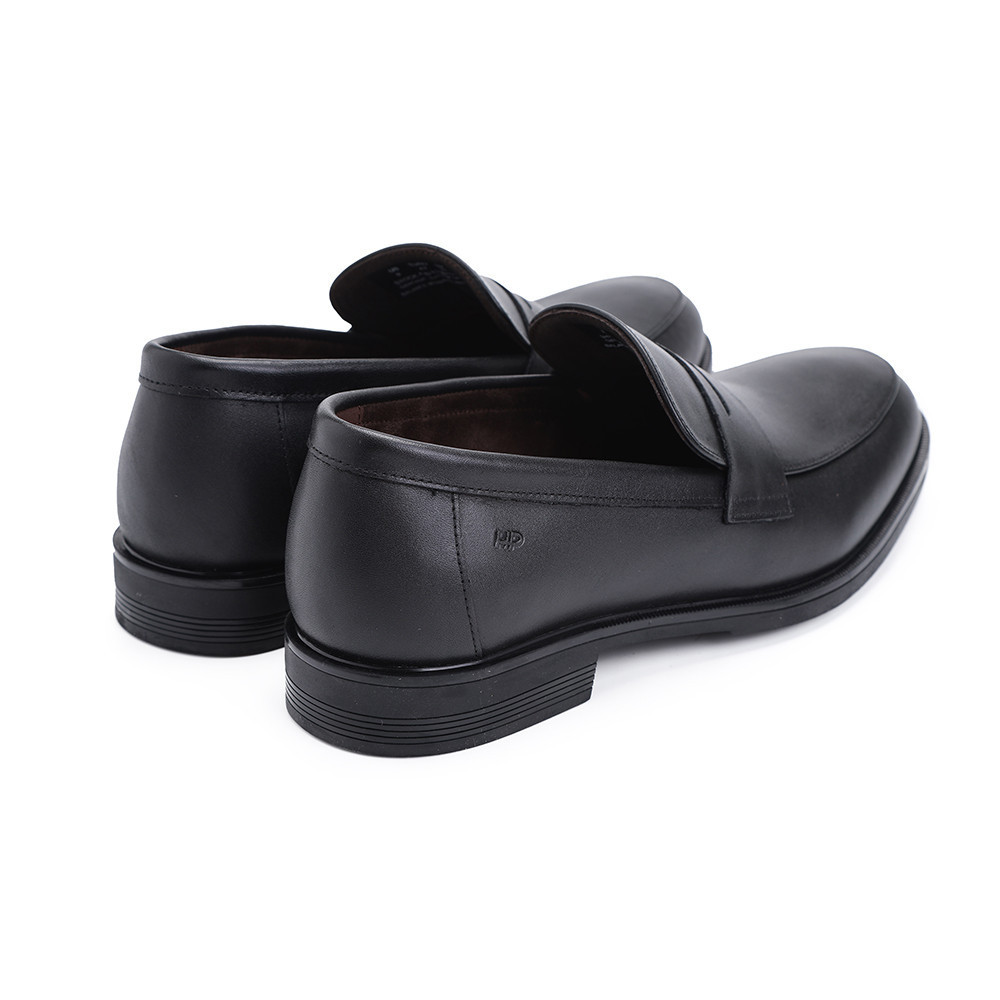 Hush Puppies حذاء رجالي رسمي جلد طبيعي — أسود — صورة 4