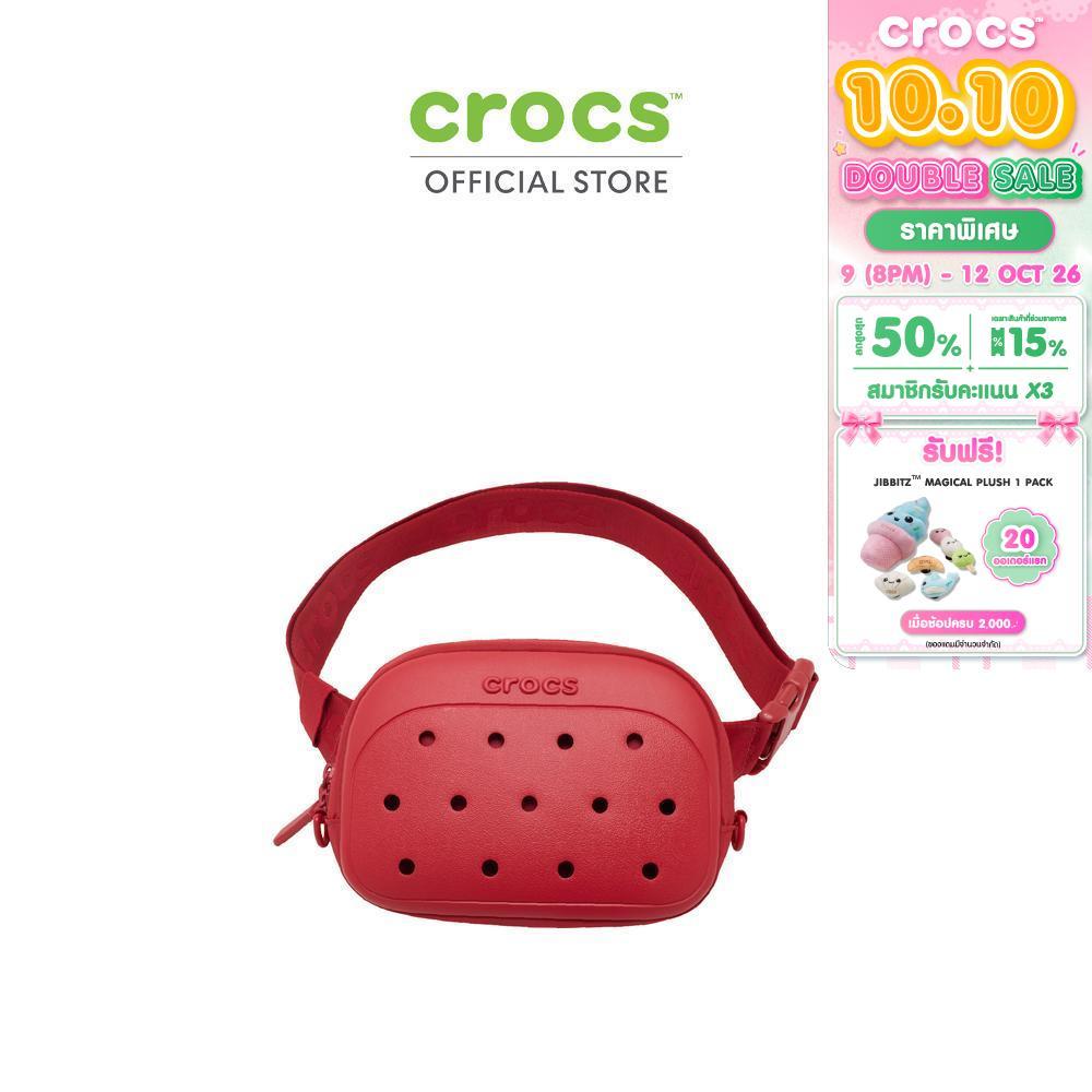 CROCS حقيبة خصر Classic — أحمر