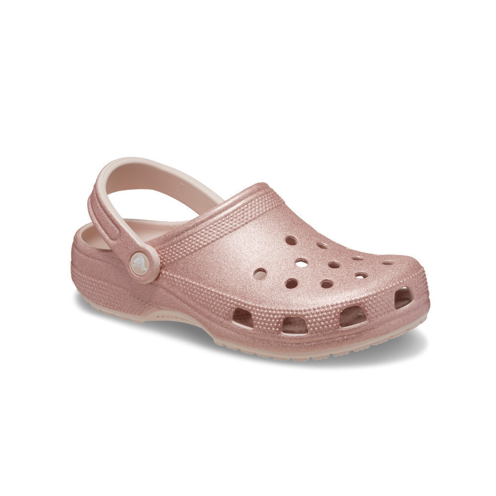 CROCS حذاء Classic Glitter Clog — كوارتز لامع