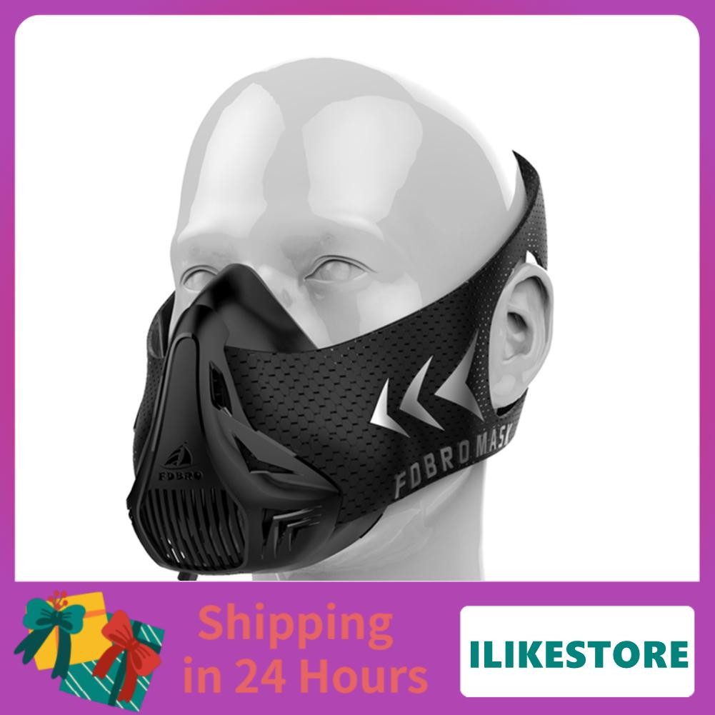 Ilikestore ILIKESTORE [Yue Xinghui] MASK Sports Mask Training Training Conditioning 2.0 Black S (แบร