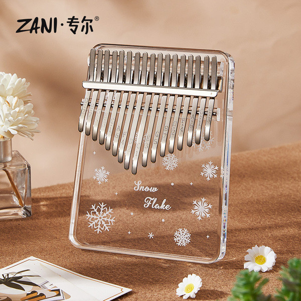 เป้าชกมวย ชกมวยไฟฟ้า ZANI Thumb เปียโน 17-Tone คริสตัลโปร่งใส kalimba21-Tone Kalimba เปียโนนิ้วเครื่