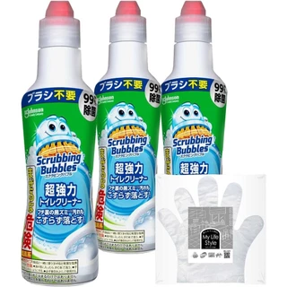 น้ำยาล้างโถส้วมสะอาดล้ำ Scrubbing Bubbles 超強力 トイレクリーナー 400g