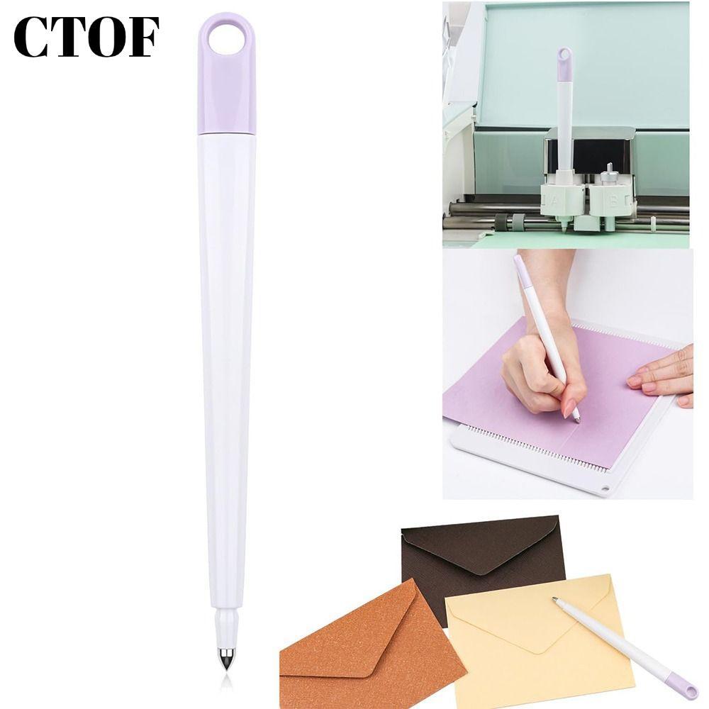 CJTF Scoring Stylus, Art Craft ทนทาน Scoring เครื่องมือปากกา,แบบพกพา Creative เครื่องตัดสําหรับ Cric