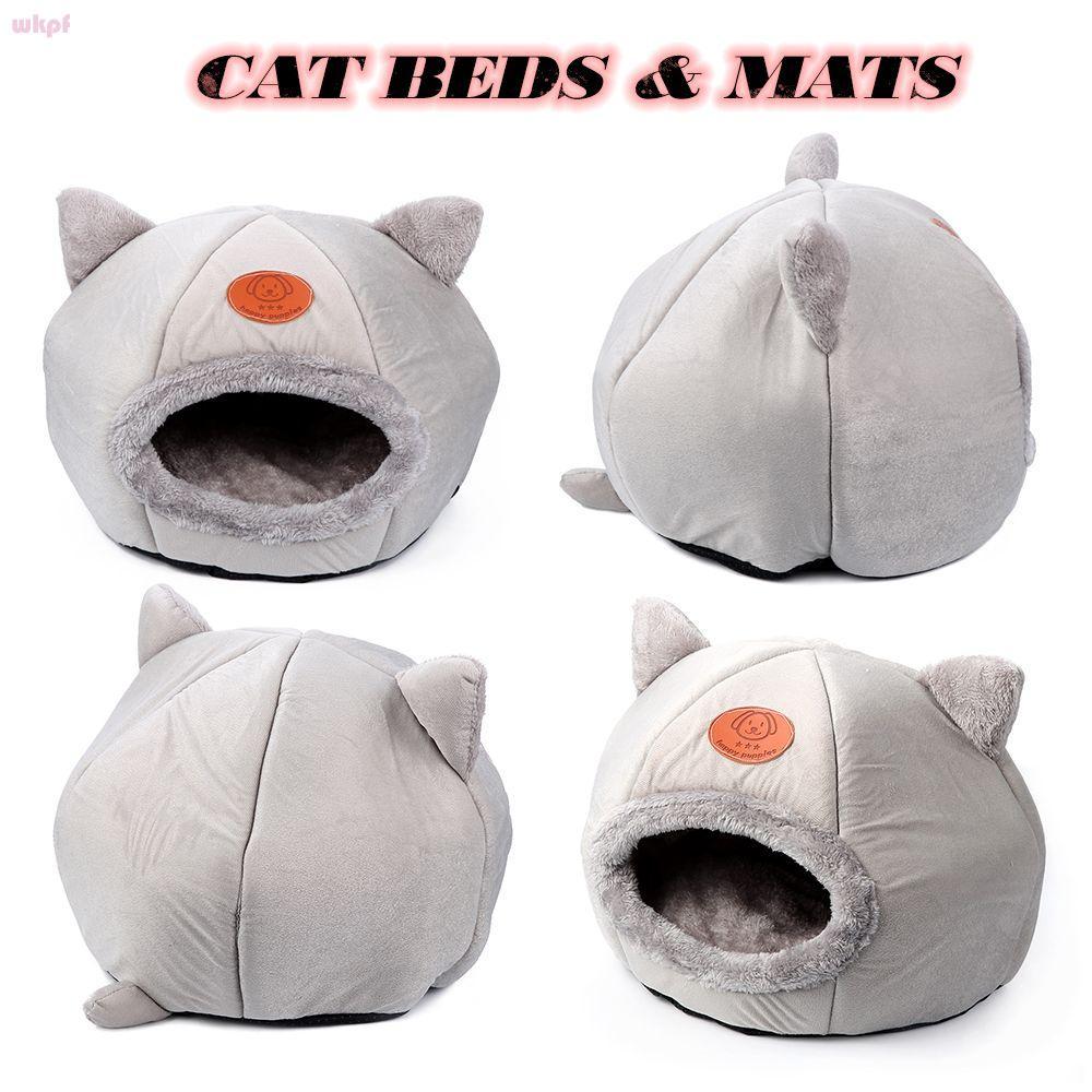 WKPFR893 Cat Beds Soft Small Dog Pad ถุงนอน Kennel