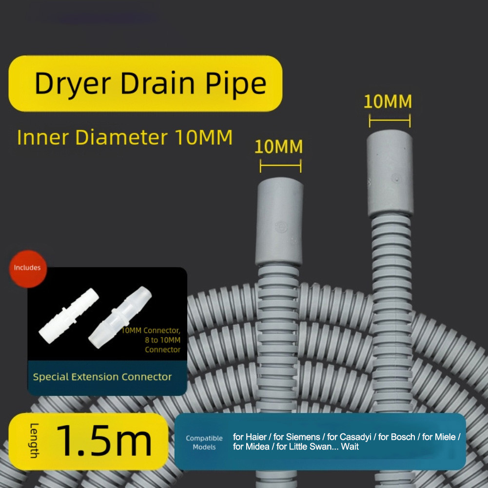 [LVDN-TH] ท่อระบายน้ําสําหรับ Midea, สําหรับ Haier & สําหรับเครื่องเป่า Siemens - เส้นผ่านศูนย์กลาง 