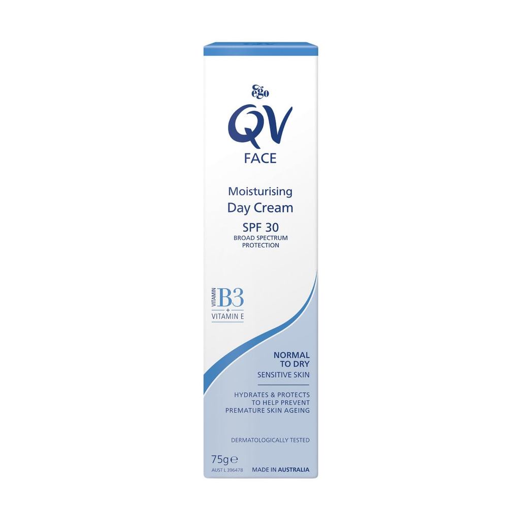 Ego Qv Face Day Cream SPF 30+ 75G
