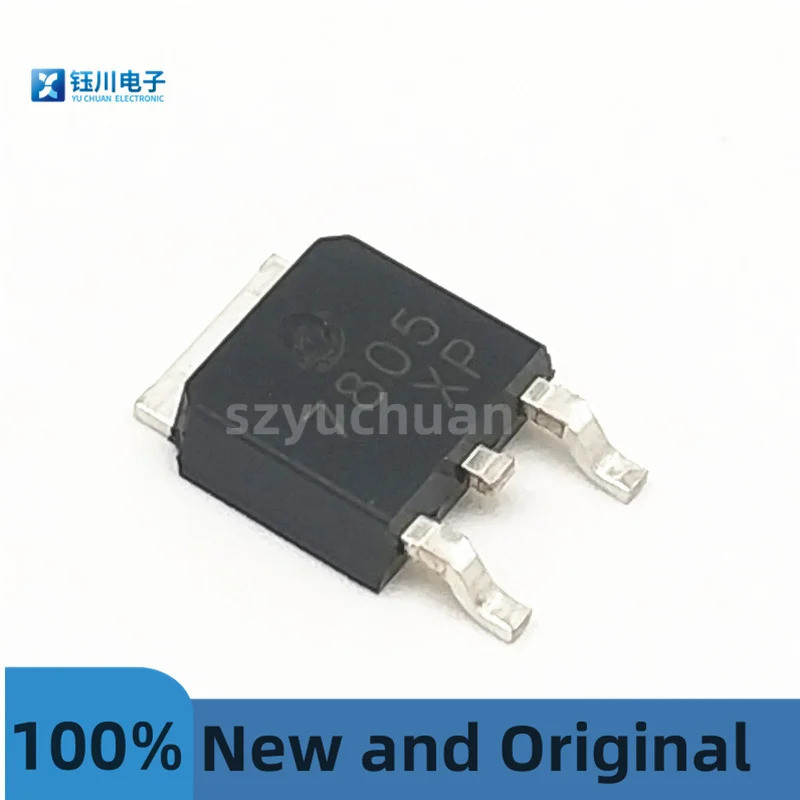 (10 ชิ้น) CJ7805 PAtch TO-252 (DPAK) ใหม่และ OriginAl 7805 1.5A/5V LineAr RegulAtor-LDO