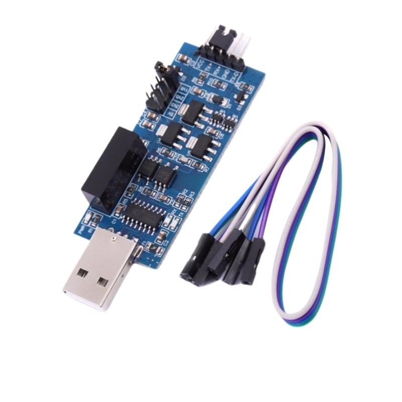 QUU Industrial Optocoupler Isolated UART Module CH340 Optically Isolated Serial Board