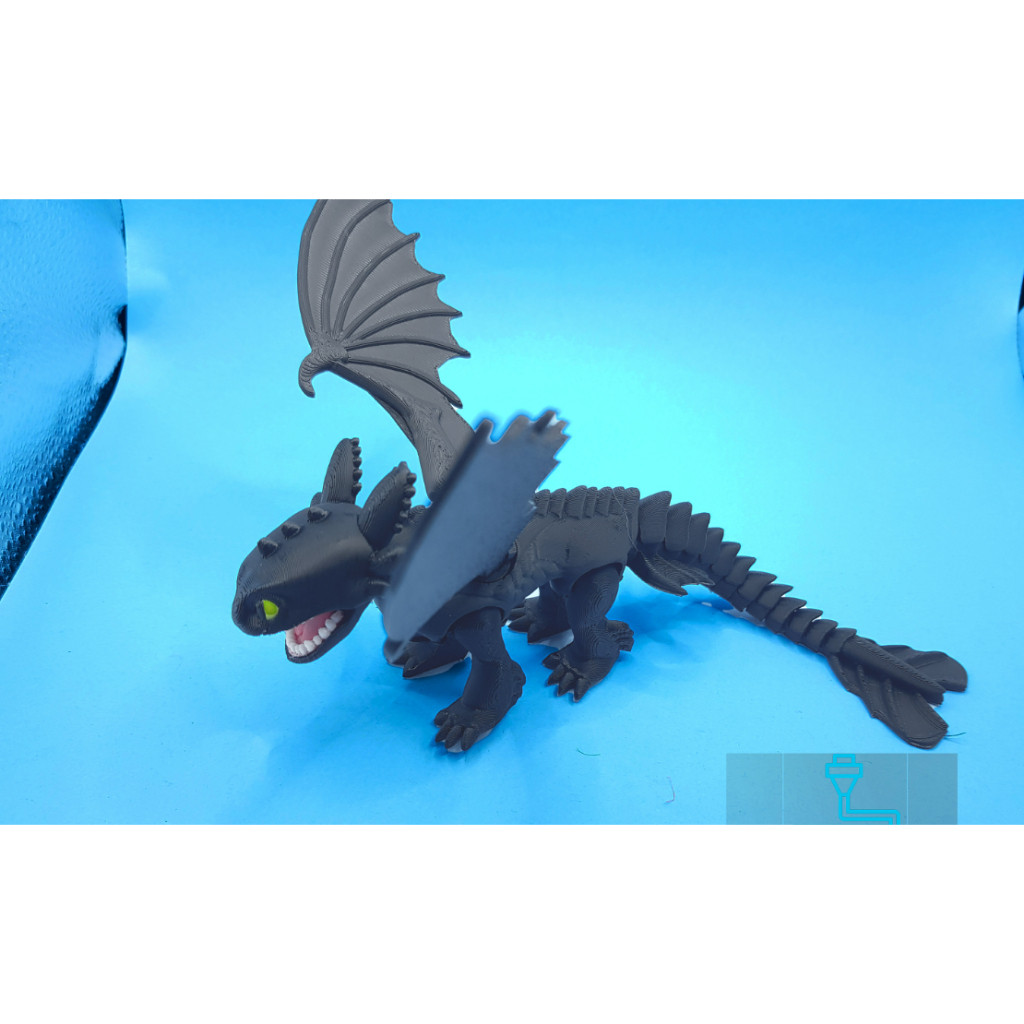 ของเล่นฟัน Cuero Articulion Dragon Night Fury
