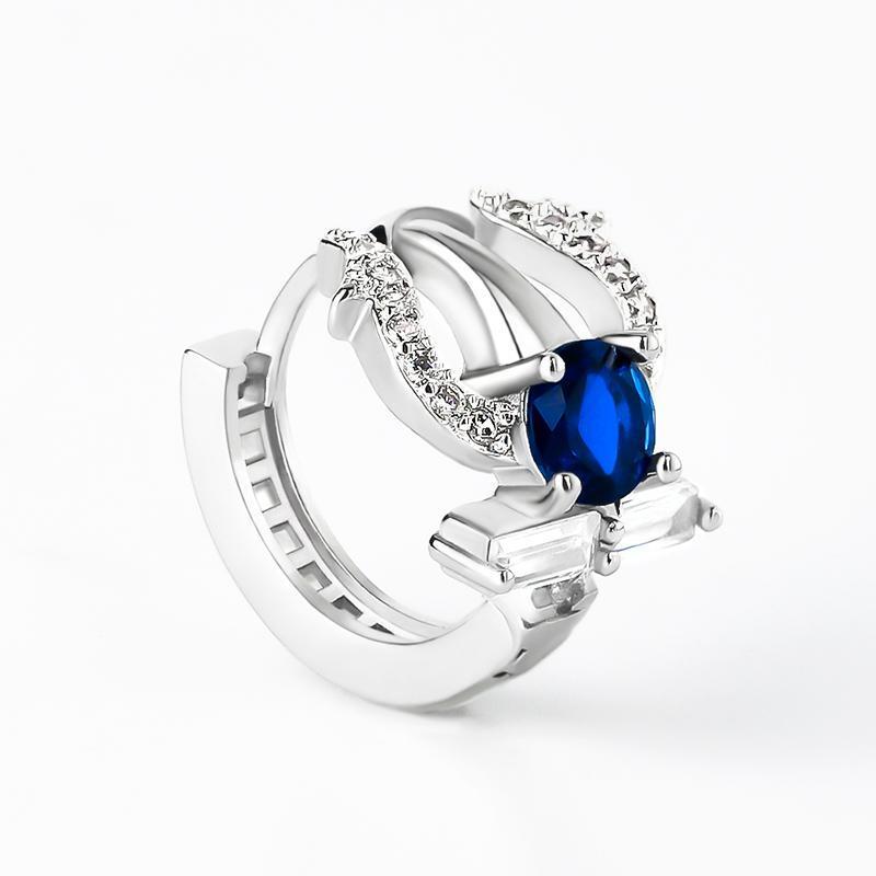 คลิปหูแบบไม่เจาะหูสำหรับผู้ชาย อินสไปร์จาก Aquaman Trident สไตล์หรูหรา