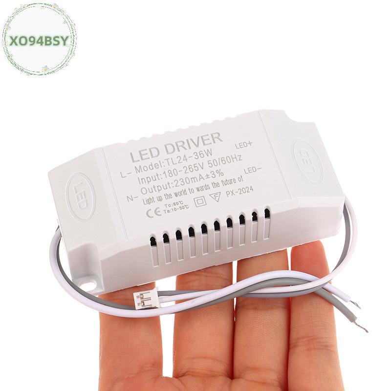 XO94BSY 1PC สีเดียว LED Driver 8-24w 24-36w 36-50w 40-60w LED คงที่ไดร์เวอร์แหล่งจ่ายไฟ LED Transfor