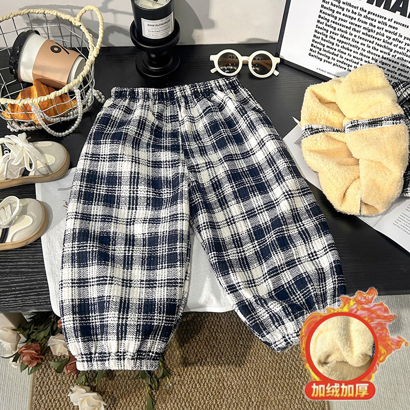 Fleece-Fleece-Fleece-Fleece-Fleece-Fleece Pants Autumn Win