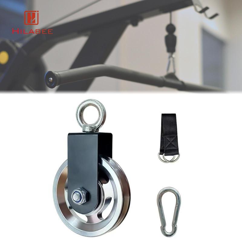 HILABEE Silent Weight Cable Pulley System สำหรับการออกกำลังกายของไหล่