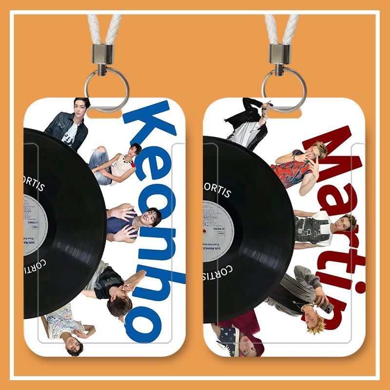 Cortis Mens Group Merchanted Slide Card Holder Food Card Bus ID Protective Case Access Control Campu