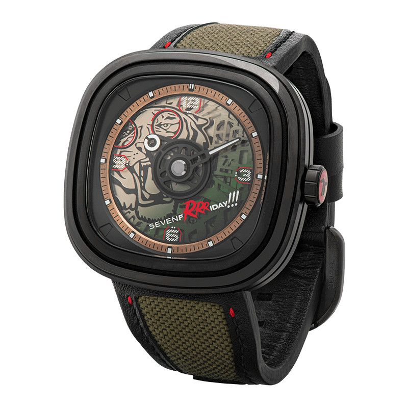Sevenfriday ของแท้ Swiss 7 Seven Friday นาฬิกาข้อมือผู้ชายอัตโนมัติ T3/04