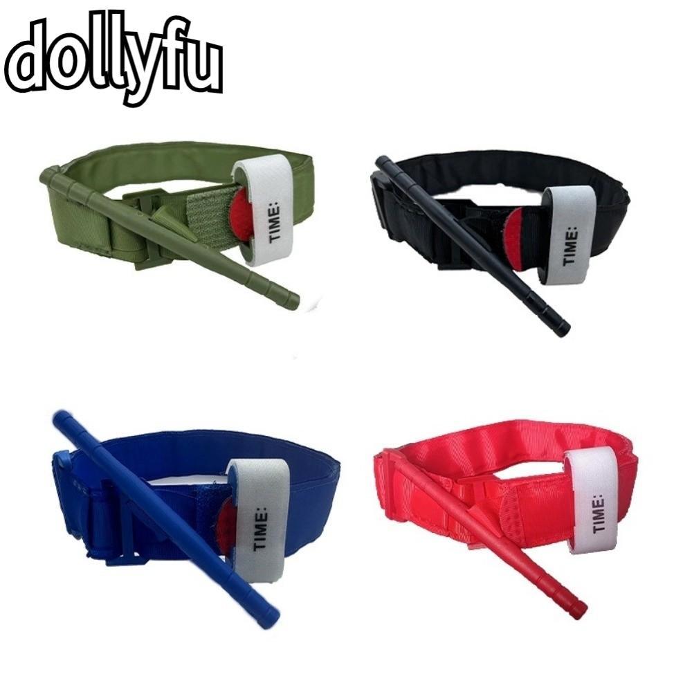 DOLLYFU ทัวร์นิเก้กลางแจ้ง,อุปกรณ์ฉุกเฉินจับเกียร์กลางแจ้ง,แบบพกพาที่มีสีสันมือเดียวทํางานเลือดออกหยุดเครื่องมือสําหรับกลางแจ้งปฐมพยาบาลฉุกเฉินกู้ภัย