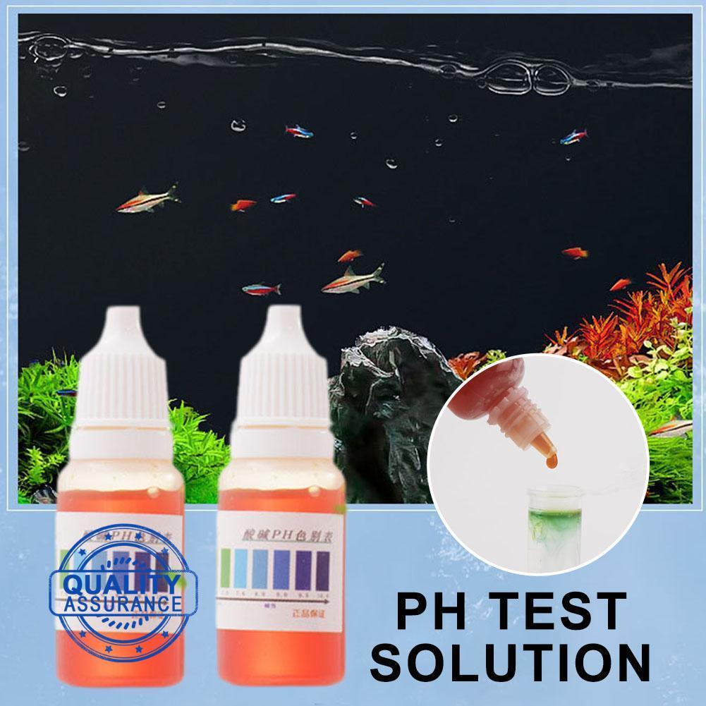 4cps Ph Reagent Ph Test Solution Aquarium Water Ph Precision Test Y4g7