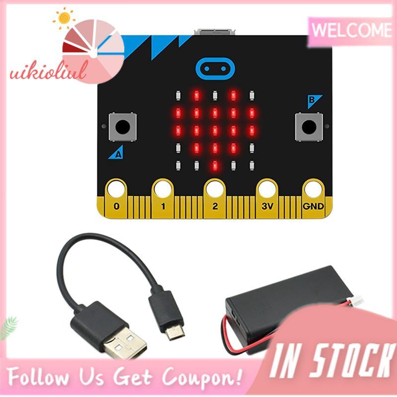 V1.5 บอร์ดพัฒนารถสมาร์ทชุด/Qtruck/Python Education Microbit หุ่นยนต์ตั้งโปรแกรมได้สําหรับ DIY
