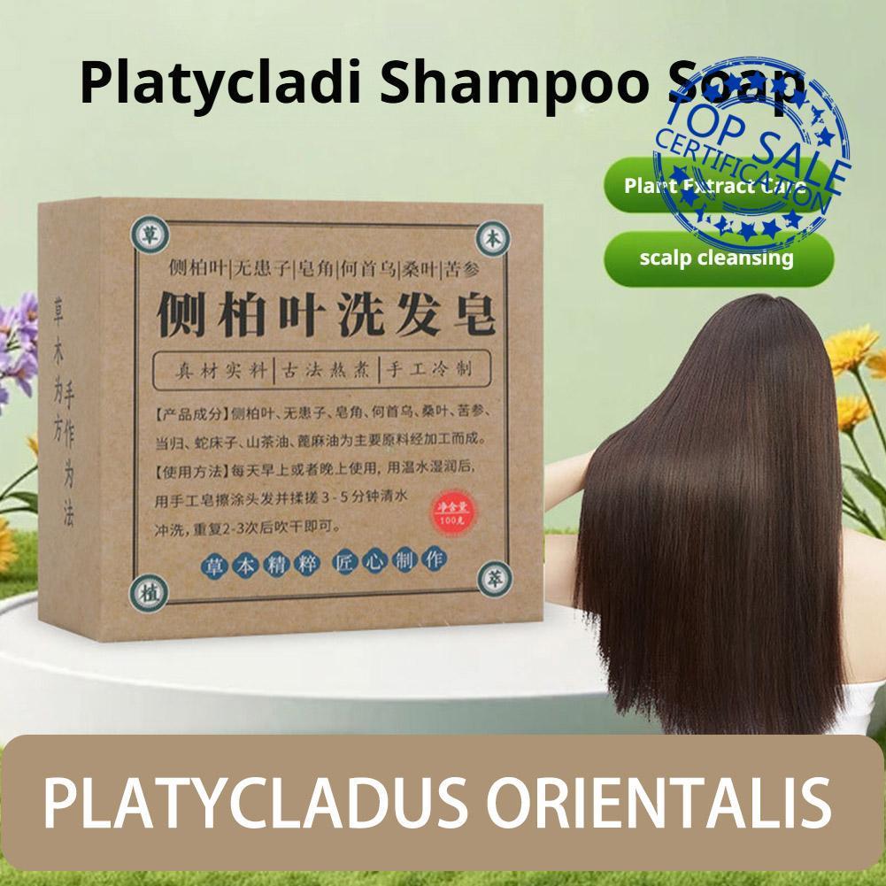 Platycladus Orientalis Hair Care Soap Handmade Polygonum Multiflorum S2