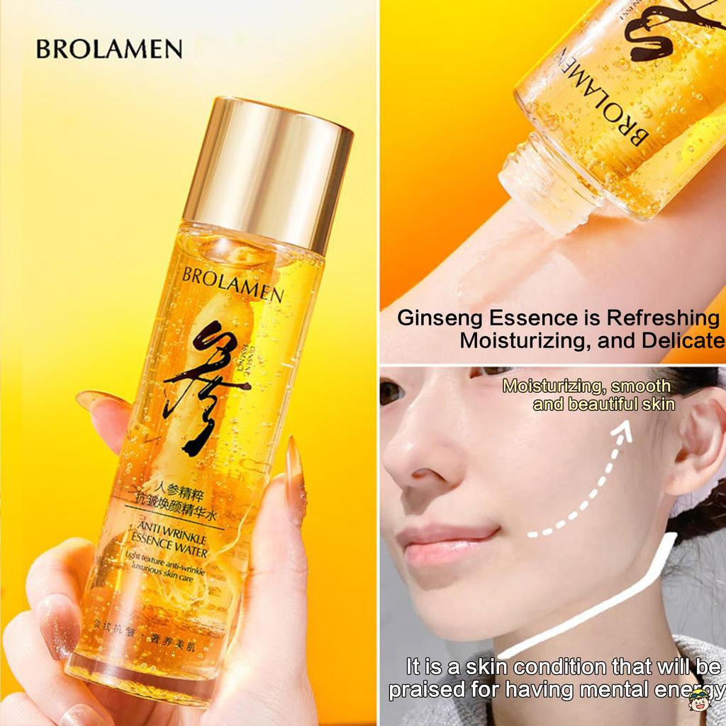 โสมต่อต้านริ้วรอยใบหน้าเซรั่มริ้วต่อต้านริ้วรอยไวท์เทนนิ่งเซรั่มสําหรับใบหน้าเส้นมืดจุดลด - รูปที่ 3