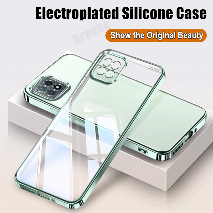 สําหรับ Samsung Galaxy Wide 5 6.6 นิ้ว SM-E426S SM-A226L ซิลิโคนใสเจล Anti-Yellowing 6D Electroplate