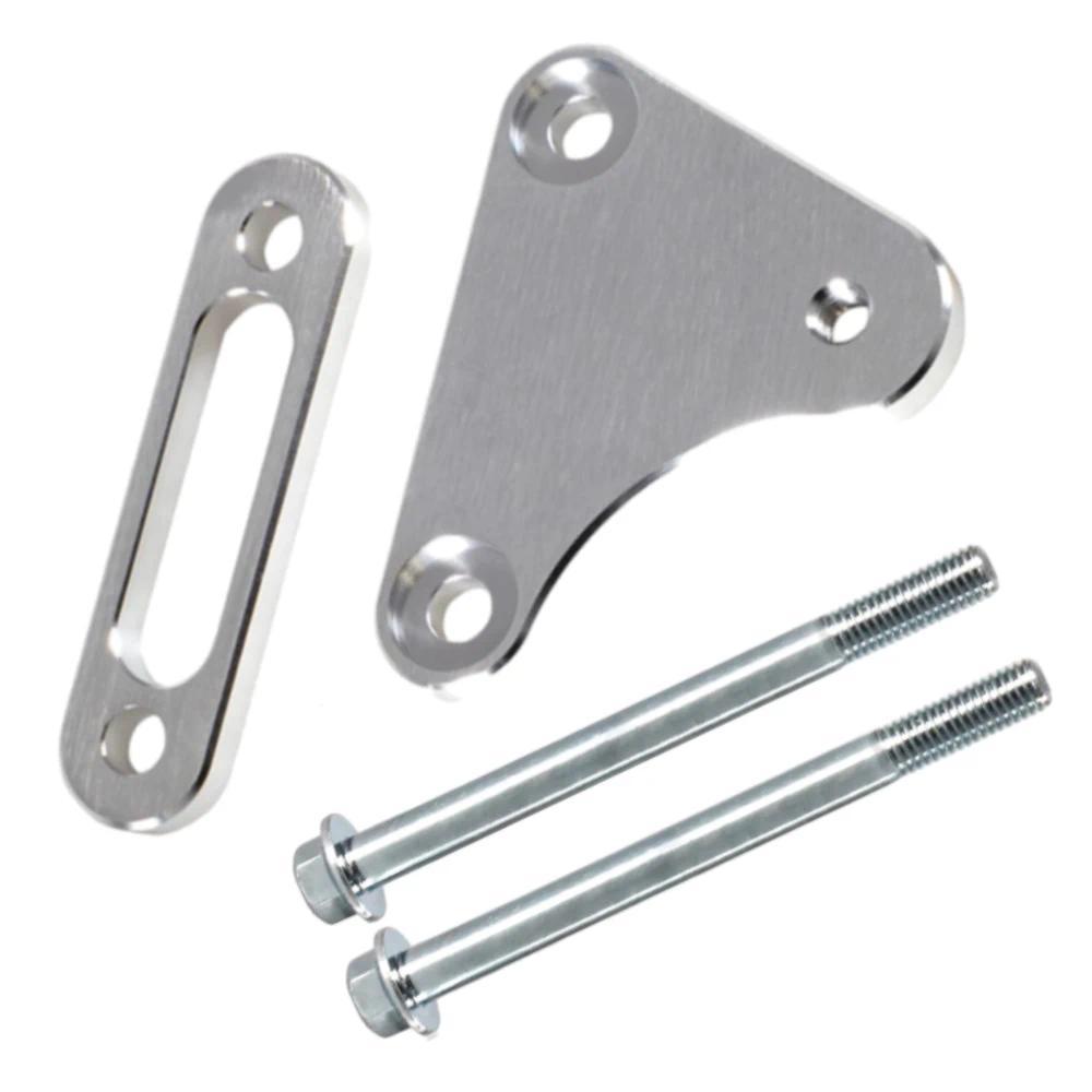 Idler Pulley Relocation Bracket Kit สําหรับ LS1 Intake Swap LQ4 LQ9 LSX 4.8L 5.3L 6.0L รถอุปกรณ์เสริ